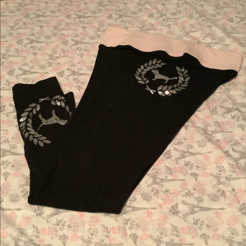 Pink VS Yoga pants Size L